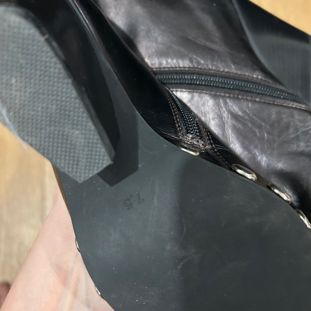 Jeffrey Campbell Walton boots stuffed size 7.5 - Picture 14 of 15
